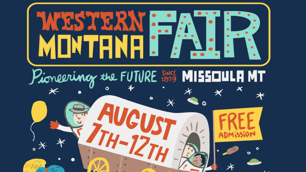 2018 Western Montana Fair poster